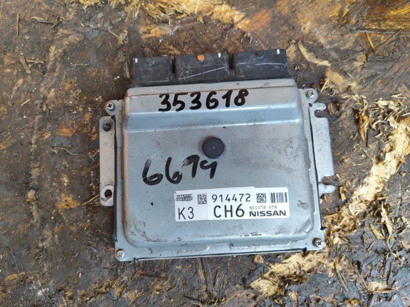 Блок управления двигателем NISSAN X-TRAIL/ROGUE T32 13-20 2016 2.5 QR25DE 23703-4BA1A Б/У