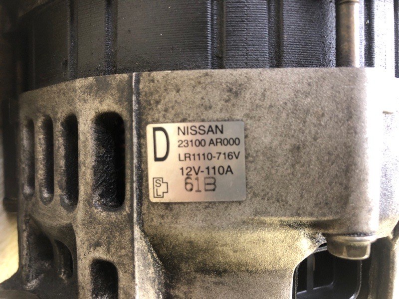 Генератор FX S50 03-08 2006 VK45DE