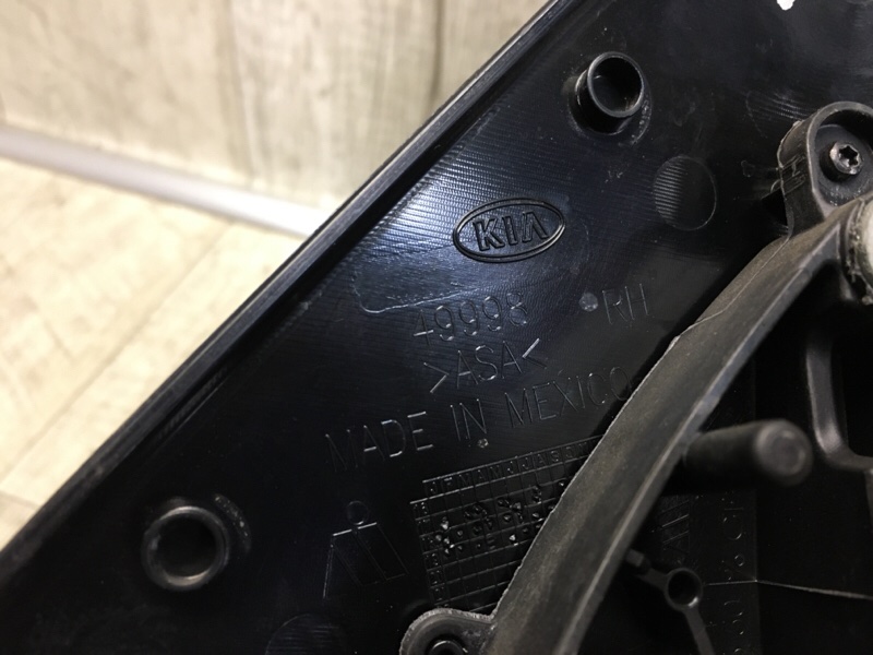 Зеркало правое RIO FB 17- 2019 1.6 G4FM