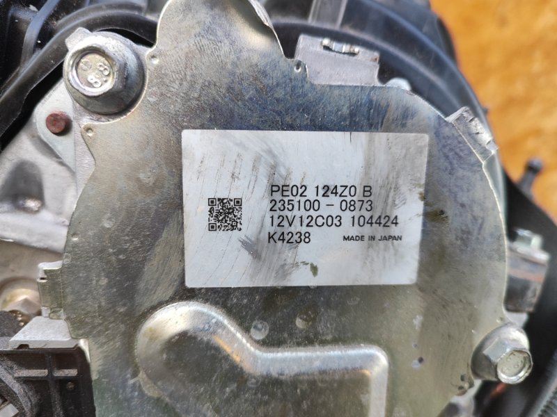 Двигатель бензин CX-9 16- 2020 2.5L