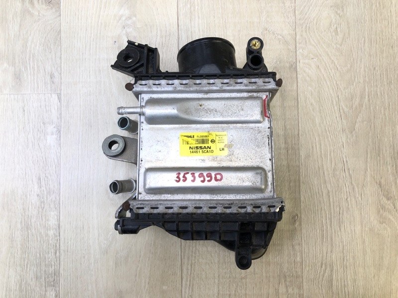 Радиатор интеркулера левый INFINITI Q50 20- 2021 3.0 VR30DDTT 14461-5CA1D Б/У