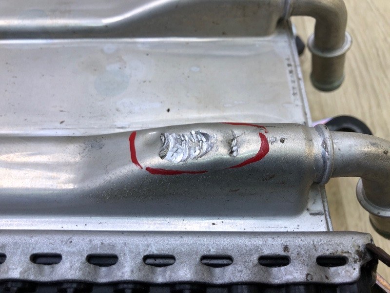 Радиатор интеркулера левый Q50 20- 2021 3.0 VR30DDTT