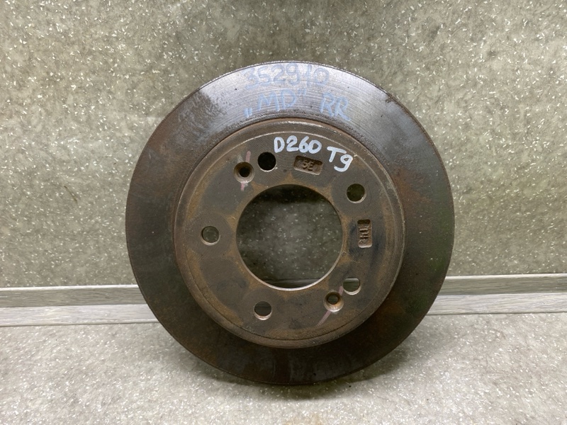 Тормозной диск задний HYUNDAI ELANTRA MD 10-15 58411-3Y300 Б/У