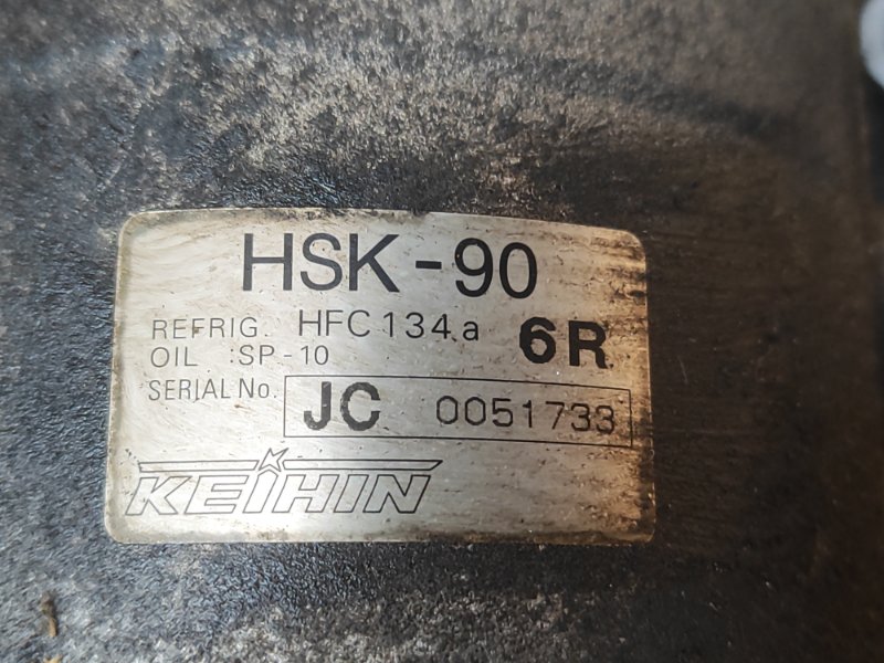 Компрессор кондиционера ACCORD CU8 / TSX 08-14 2009 2.4L