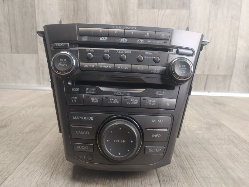 Магнитола ACURA MDX (YD2) 06-13 2008 YD2 3.7 39100-STX-A42RM Б/У