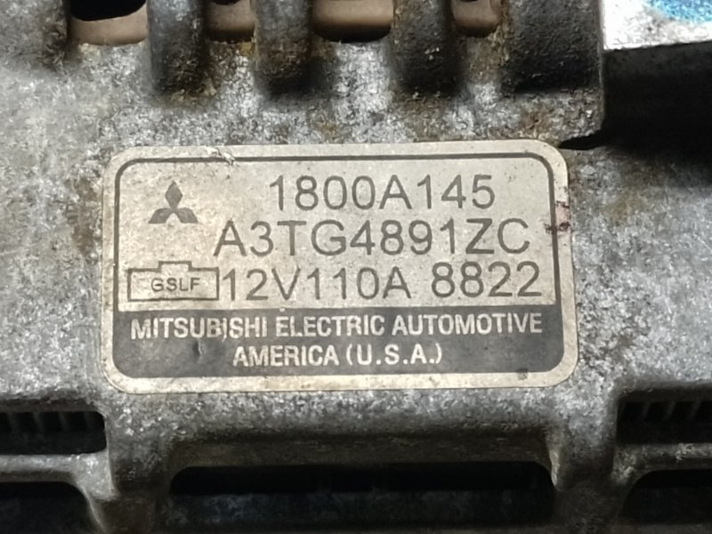 Генератор GALANT 03-12 Седан 2.4 4G69 Генератор GALANT 03-12 Седан 2.4 4G69