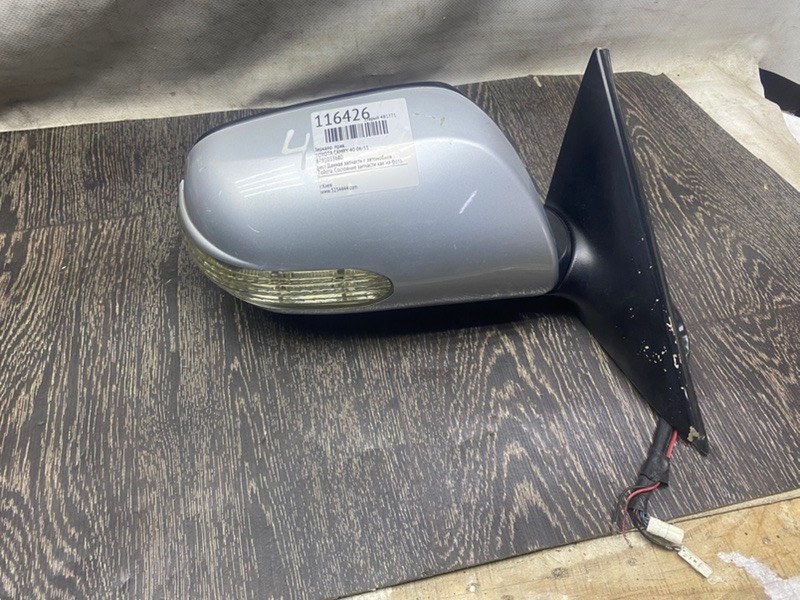 Запчасть зеркало правое TOYOTA CAMRY 40 06-11 87910-33680 Б/У Зеркало правое TOYOTA CAMRY 40 06-11 87910-33680 Б/У