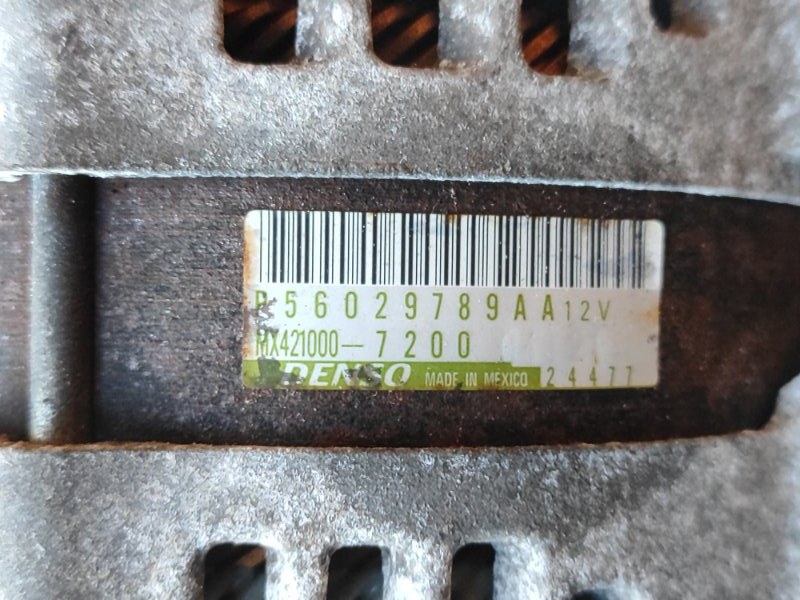 Генератор GRAND CHEROKEE 11-22 2016 WK2 ERC 3.6L Генератор GRAND CHEROKEE 11-22 2016 WK2 ERC 3.6L