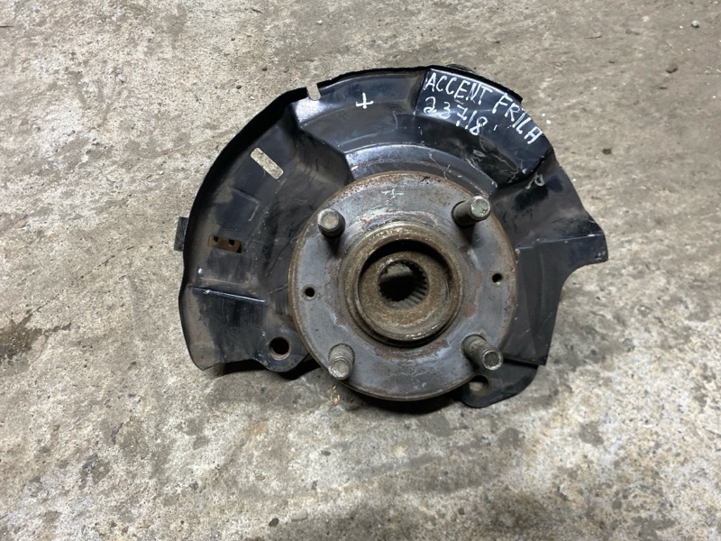 Кулак поворотный передний левый ACCENT RB 10- Кулак поворотный передний левый ACCENT RB 10-