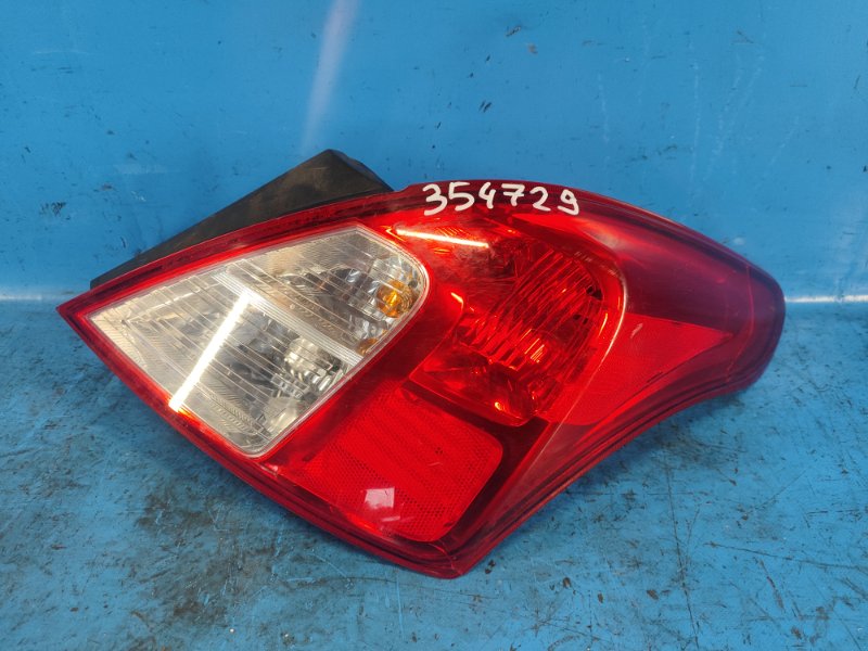 Фонарь наружный правый NISSAN VERSA B17 11-19 2017 1.6 HR16DE 265503AN0A Б/У