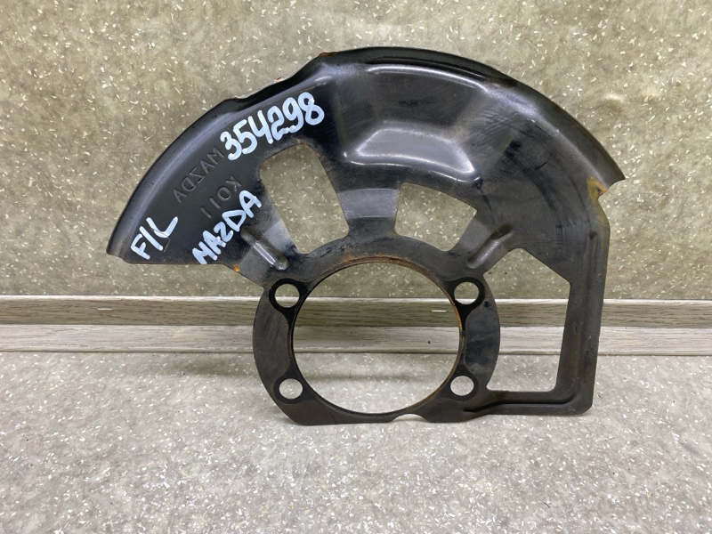 Защита тормозного диска передняя левая MAZDA 3 BM 13-19 K011-33-271A Б/У