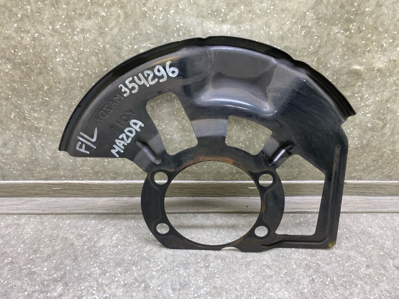 Защита тормозного диска передняя левая MAZDA 3 BM 13-19 K011-33-271A Б/У