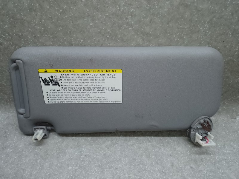 Козырек солнцезащитный правый TOYOTA RAV4 05-12 2006 2.4 2AZFE 74310-42450-B0 Б/У