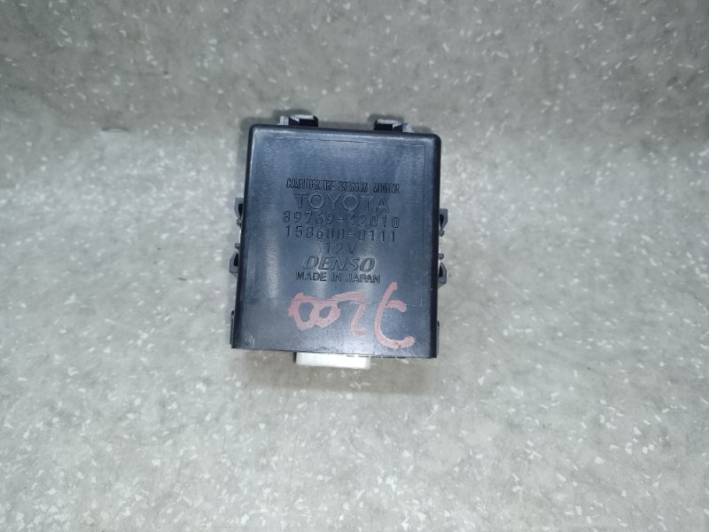 Блок управления дав.в шинах TOYOTA RAV4 05-12 2006 2.4 2AZFE 89769-42010 Б/У