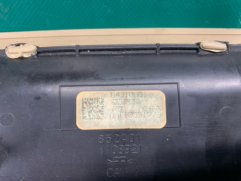 Плафон салона AVALON 05-12 2006 3.5 2GR-FE Плафон салона AVALON 05-12 2006 3.5 2GR-FE