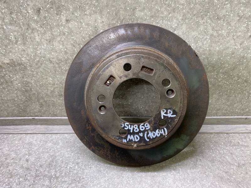 Запчасть тормозной диск задний HYUNDAI ELANTRA MD 10-15 2013 1.8 G4NB 58411-3X300 Б/У Тормозной диск задний HYUNDAI ELANTRA MD 10-15 2013 1.8 G4NB 58411-3X300 Б/У