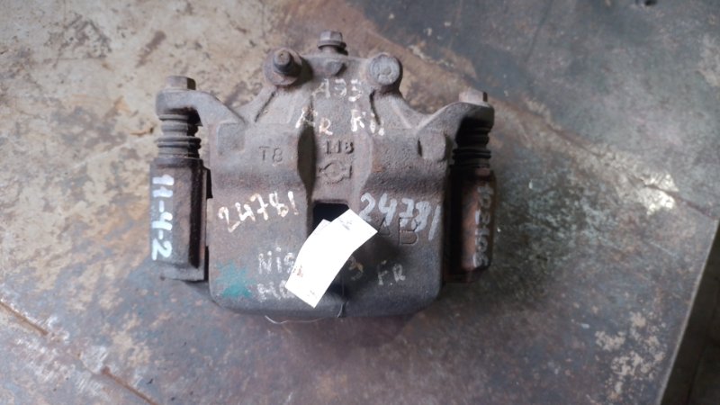 Запчасть суппорт тормозной передний правый NISSAN MAXIMA A33 99-02 41001WA200 Б/У Суппорт тормозной передний правый NISSAN MAXIMA A33 99-02 41001WA200 Б/У