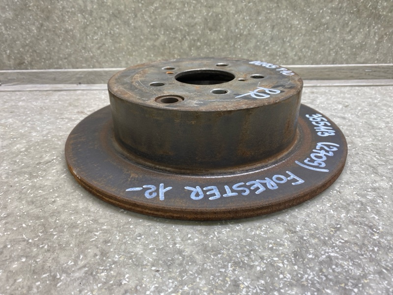 Тормозной диск задний SUBARU FORESTER 12-19 2.5 FB25B