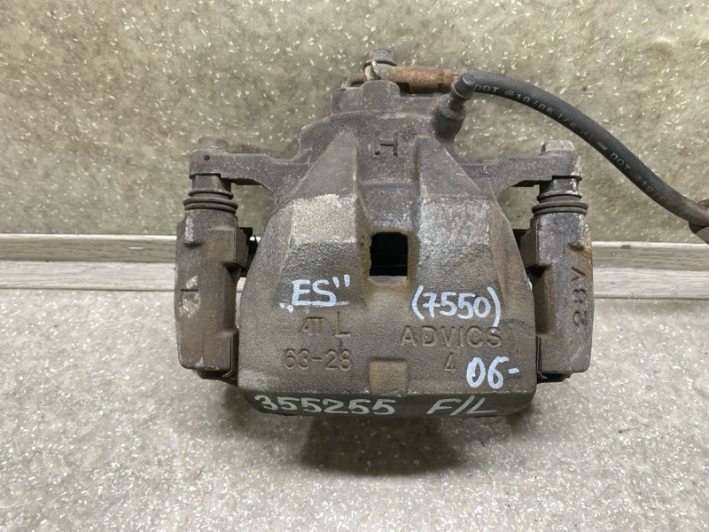 Суппорт тормозной передний левый LEXUS ES350 06-12 2007 3.5 2GR-FE 47750-33340 Б/У