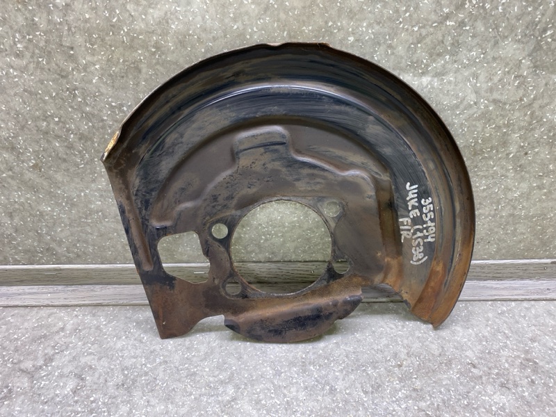 Защита тормозного диска передняя правая NISSAN JUKE 10-19 2011 1.6 MR16DDT 41151-JU00A Б/У