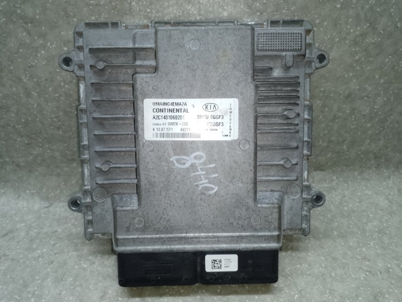 Блок управления двигателем KIA SORENTO UM 14- 2017 2.4 G4KJ 39100-2GGF3 Б/У