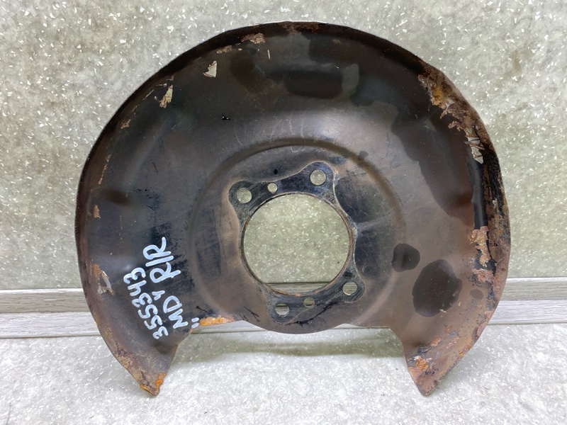 Защита тормозного диска задняя правая HYUNDAI ELANTRA MD 10-15 58390-3X100 Б/У