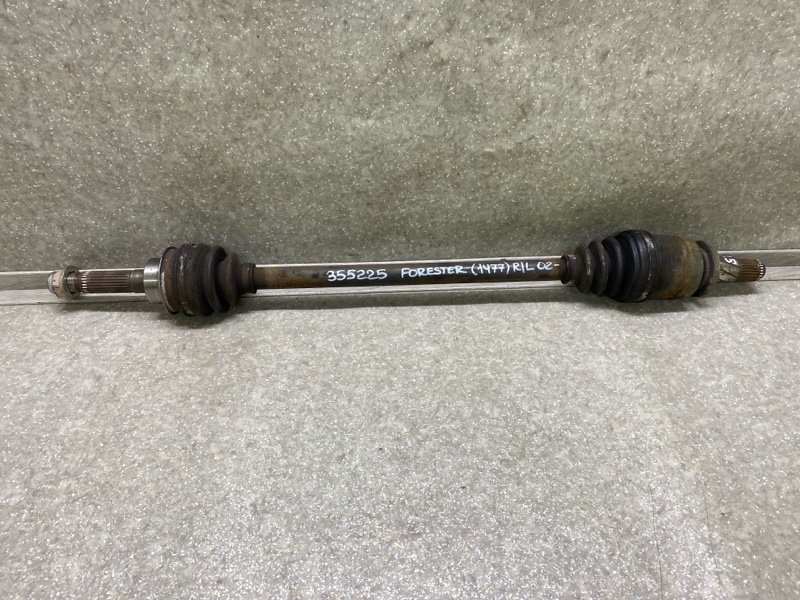 Привод задний левый SUBARU FORESTER SG 02-07 2005 2.5 EJ253 28421FE280 Б/У