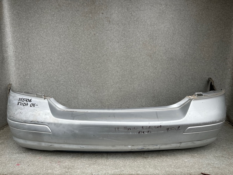 Бампер задний NISSAN TIIDA/VERSA C11 04-11 Седан