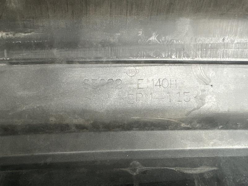 Бампер задний TIIDA/VERSA C11 04-11 Седан