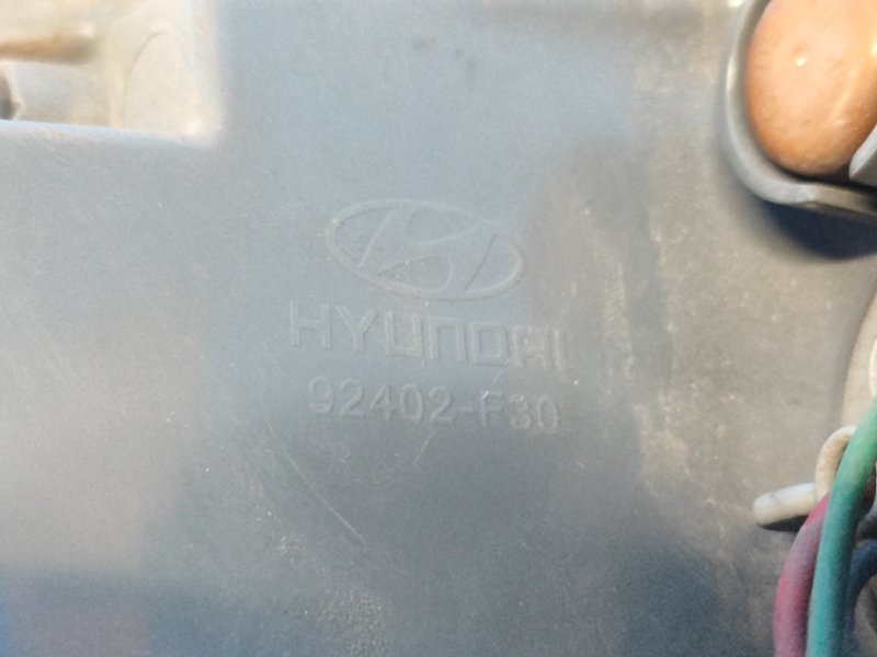 Фонарь наружный правый ELANTRA AD 16-