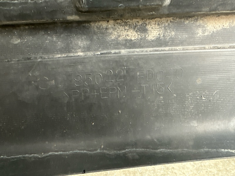 Бампер задний TIIDA/VERSA C11 04-11 Хетчбек