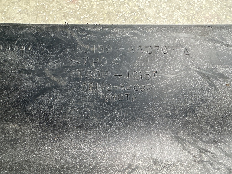 Бампер задний SOLARA 03-09 2003 2.4 2AZFE