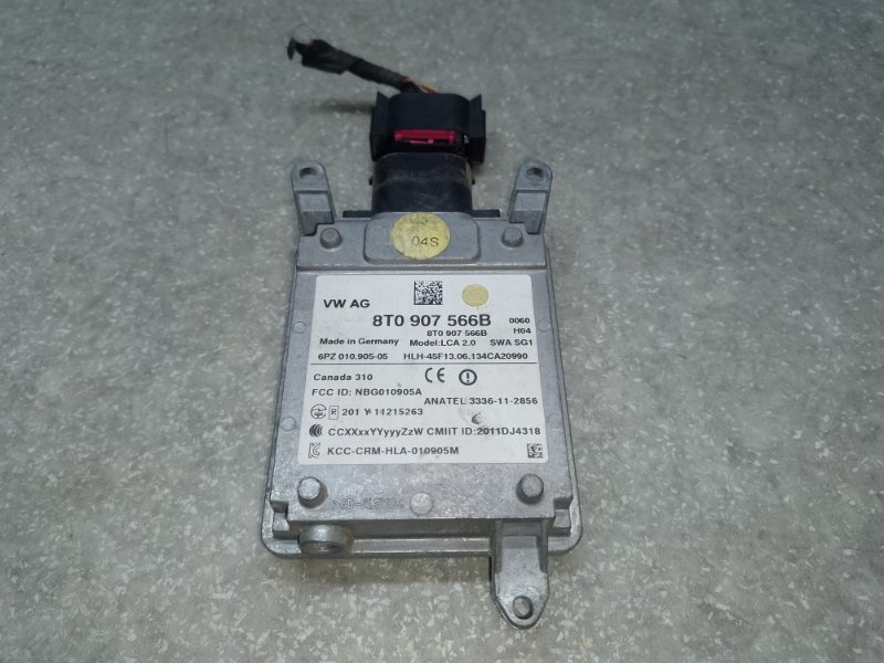 Датчик слепых зон правый AUDI A5 07-17 8T0 907 566 B Б/У