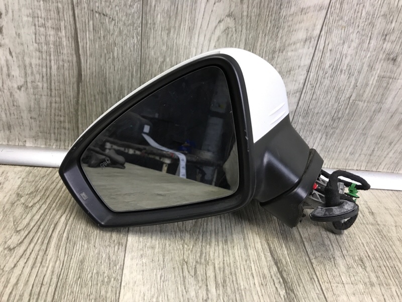 Зеркало левое VOLKSWAGEN TIGUAN 16-23 2018 DGUA 2.0 5NN 857 507 R 9B9 Б/У