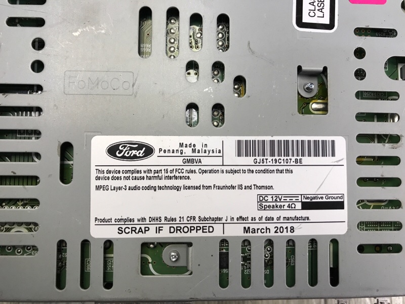 Магнитола ESCAPE 12-19 2018 T15HDTX Магнитола ESCAPE 12-19 2018 T15HDTX