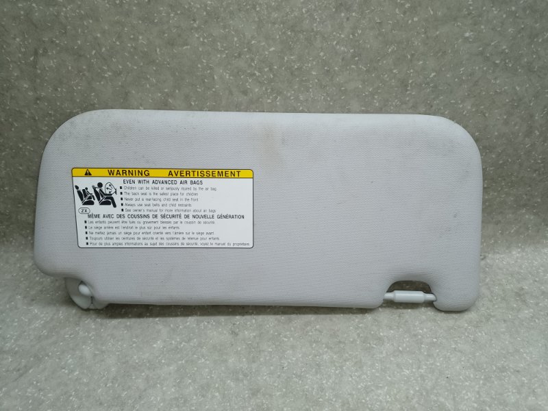 Козырек солнцезащитный левый TOYOTA PRIUS 16- 2017 1.8 2ZRFXE 74320-47480-B0 Б/У