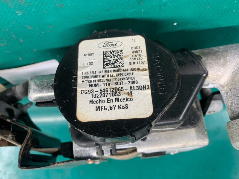 Ремень безопасности передний левый FUSION 14- 2016 C15HDTX