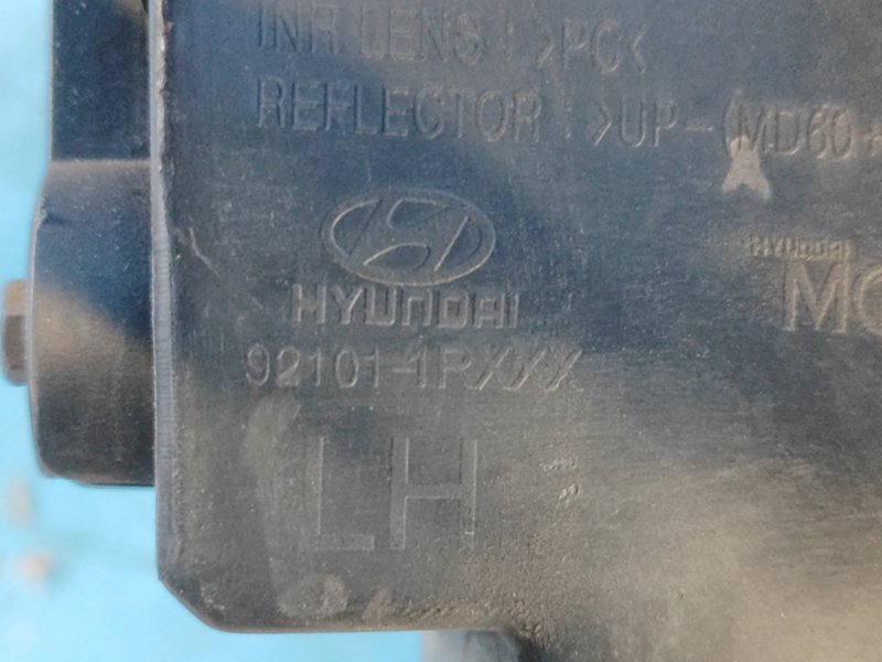 Фара левая ACCENT RB 10- 2011 ХЭТЧБЭК 1.6 G4FD