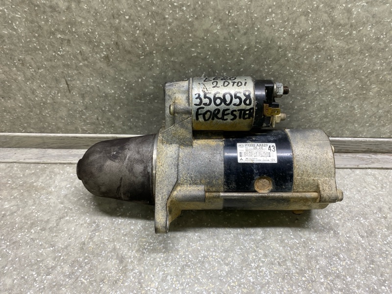 Стартер SUBARU FORESTER SH 07-12 2.0 TD EE20 23300AA620 Б/У