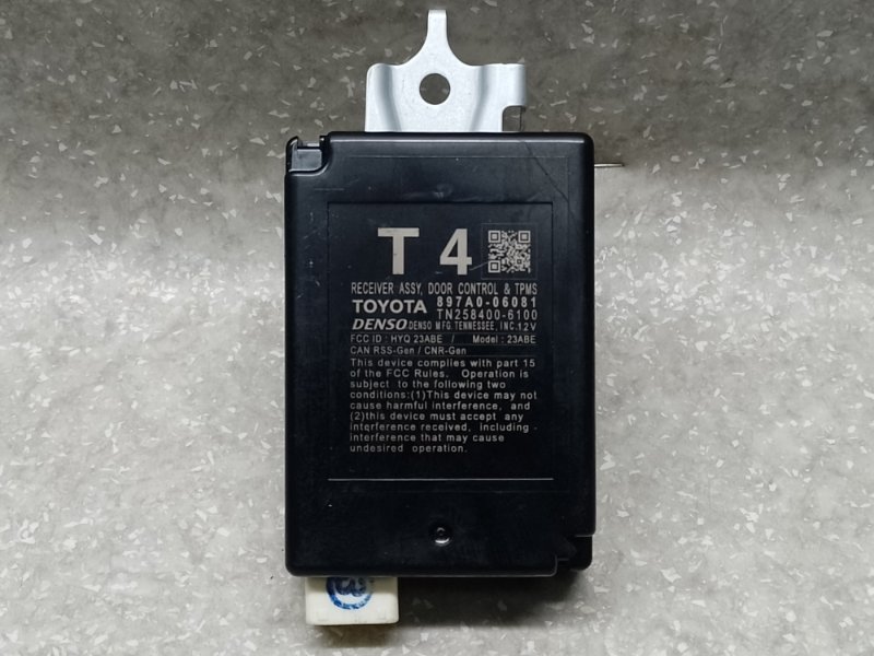 Запчасть блок управления дверей TOYOTA CAMRY 70 17- 2019 2.5 A25AFKS 897A0-06081 Б/У Блок управления дверей TOYOTA CAMRY 70 17- 2019 2.5 A25AFKS 897A0-06081 Б/У