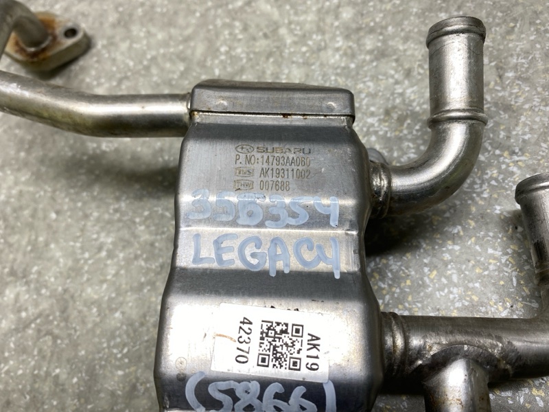 Радиатор системы EGR LEGACY BN 14-18 2014 2.5 FB25B