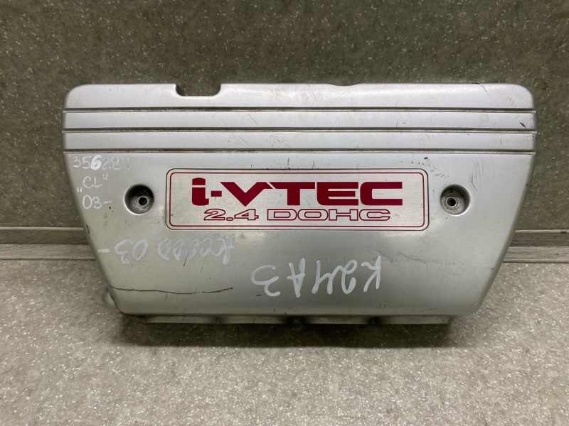 Накладка двигателя декоративная HONDA ACCORD CL7 / TSX 03-08 2.4 K24A3 17121-RBB-J00 Б/У