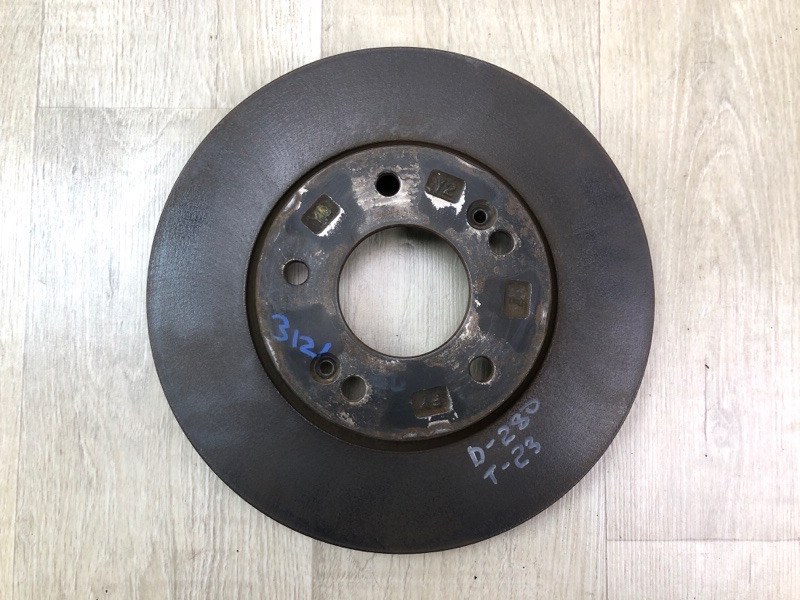 Тормозной диск передний KIA FORTE YD 12- 2013 2.0 G4NC 51712A7000 Б/У