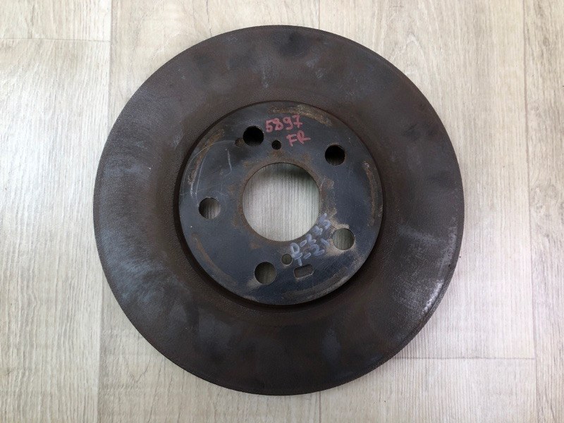 Тормозной диск передний TOYOTA COROLLA 150 06-13 2011 1.8 2ZRFE 4351202240 Б/У