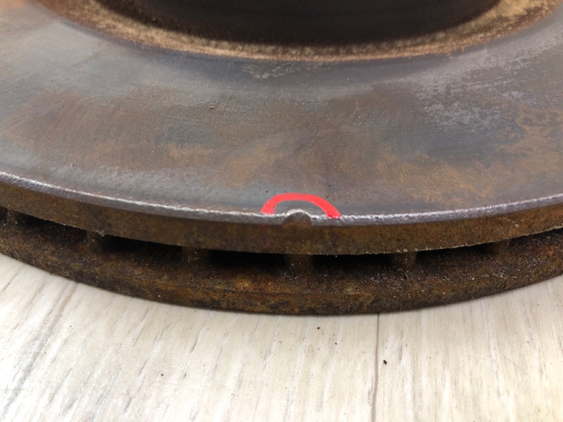 Тормозной диск передний ROGUE 08-15 2010 2.5 QR25DE