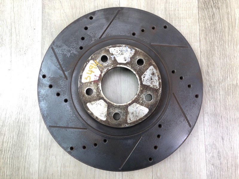 Тормозной диск передний INFINITI FX S50 03-08 2005 3.5 VQ35DE 40206CG010 Б/У