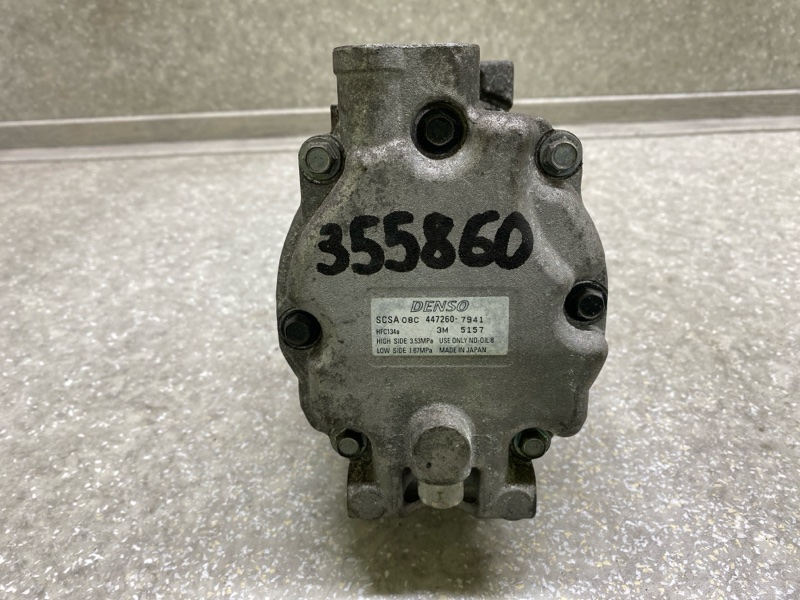 Компрессор кондиционера SUBARU LEGACY 09-15 BM 2.5 EJ25