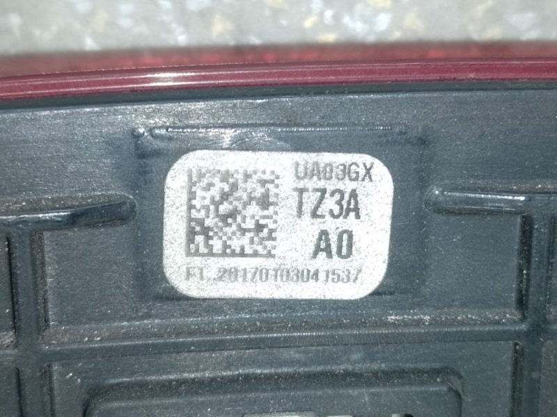 Катафот R правый задний ACURA TLX 14-17 2.4 K24W7
