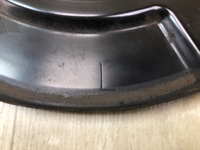 Защита тормозного диска передняя левая NISSAN PATHFINDER R52 12-21 3.5 VQ35DE