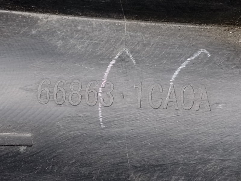 Пластик под лобовое стекло / Жабо левый FX/QX70 S51 08-17 2011 3.5 VQ35HR